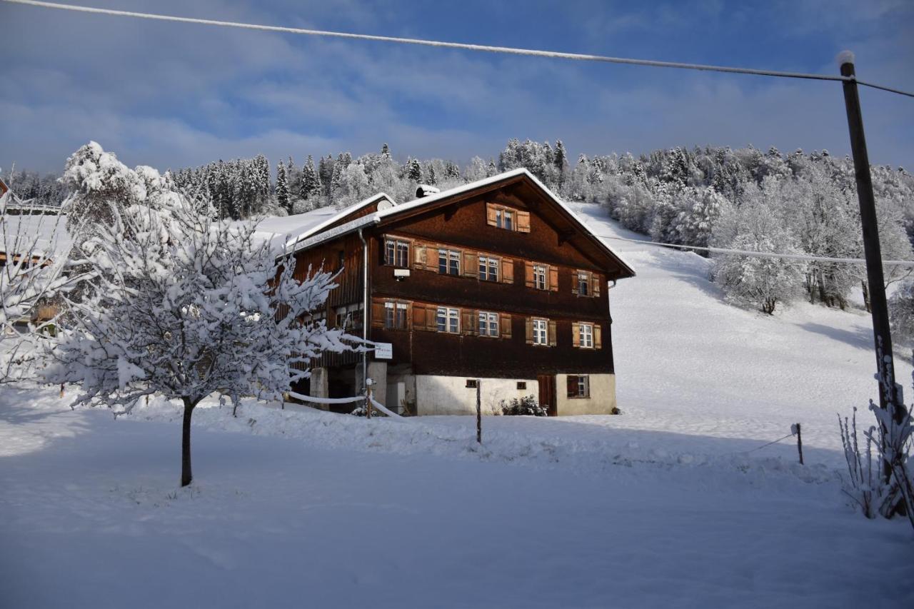 Ferienwohnung Brittenberg Alpaka Schwarzenberg im Bregenzerwald Exterior foto